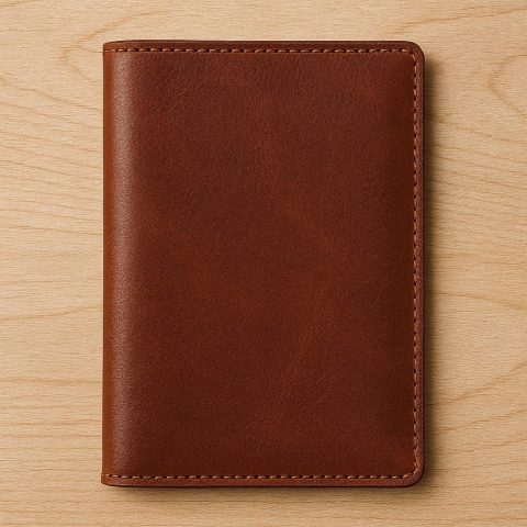 17 Leather Passport Holder - Classic Travel Organizer