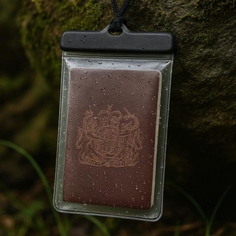Waterproof Passport Cover - Outdoor Adventure Essential