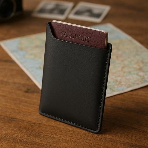 20 Minimalist Passport Sleeve - Slim Travel Companion