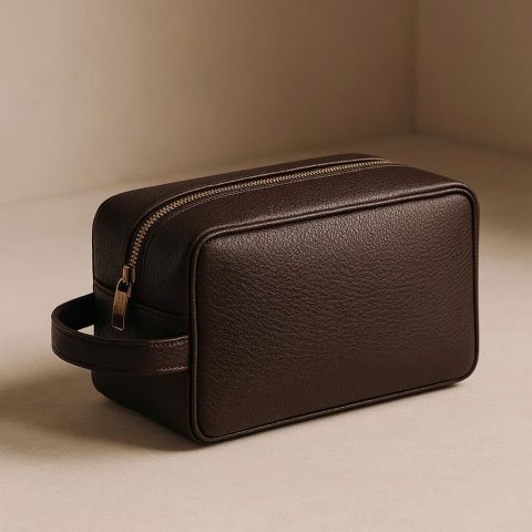 26 Men??s Grooming Dopp Kit - Structured & Sophisticated